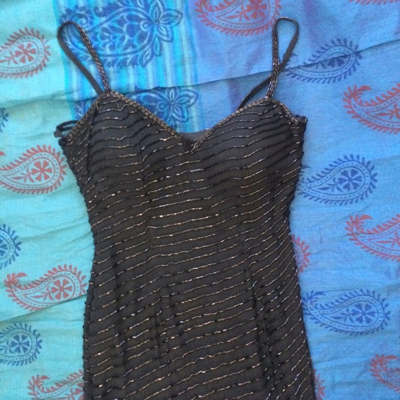 Cache Beaded Dress - Picture 3 of 5